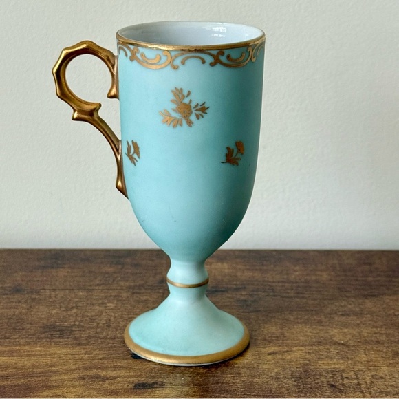 Vintage ESD Porcelain Demitasse Cup Rococo Style - Picture 6 of 8